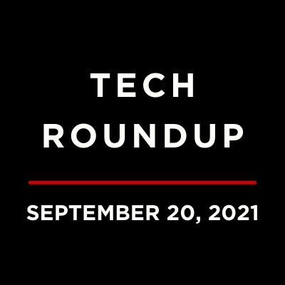 Tech Roundup Logo Underlined with September 20, 2021